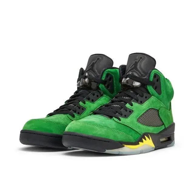 Jordan 5 Retro SE Oregon Men's CK6631-307 New Hoop Shoes Vintage Basketball Shoes