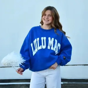 LULU MAC Royal/White Sweatshirt