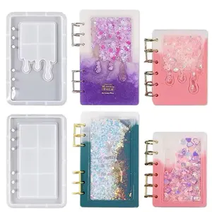Shaker Notebook with Characters on Them (Claim on Live) Glittery Cover Planner for Daily Use