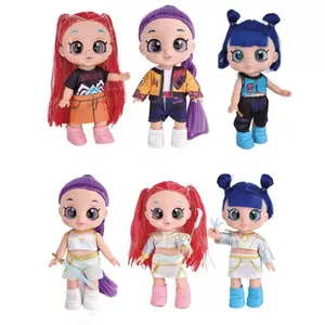 K-Pop Anime Doll 5D Eyes, Cute Music Toy, Jointed Action Figure, Rumi Mira Zoey, kpop Fan Gifts, Desktop Display, Theme Character Figurine Collection, Unique Holiday Gifts
