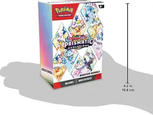 Pokemon TCG: Scarlet & Violet - Prismatic Evolutions Booster Bundle, 1 Set
