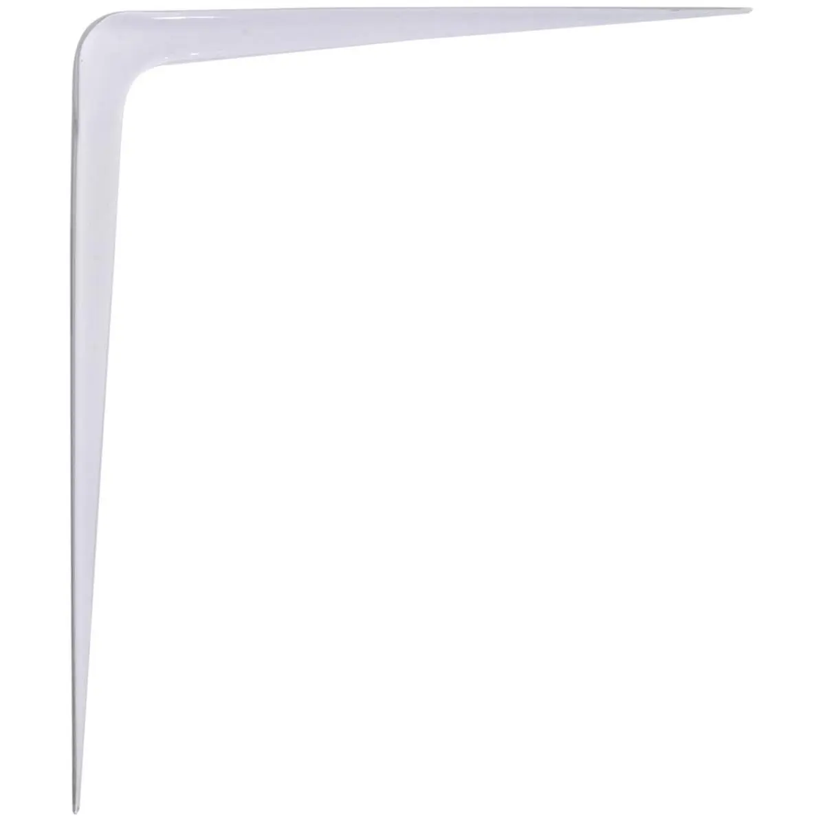 212 MAIN Flagged Type White Shelf Bracket, 8x10 in, Pack of 2, Sturdy Bracket with Wall Mounting Hardware for Sailing & Water Sports Use, Mounting Brackets