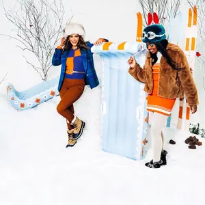 Toboggan Snow Sled