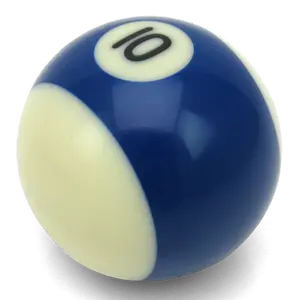 American Shifter Company ASCSN03010 10 Ball Billiard Pool Custom Shift Knob