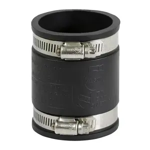 Rubber Flex Coupling Parallel 2” Tubular x 2" Tubular Model 1066-150 1/2" G1/2" EN850 Tubular Connection for Parallel Alignment 1605-2