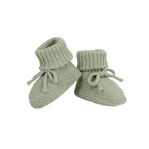 Cozy Soft Knitted Baby Booties for Newborns & Infants | Warm Non-Slip Infant Shoes Perfect for Winter & Baby Shower Gifts | Adorable Multi-Color Options for Baby Boys & Girls