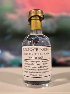 Lion's Gate Portal Sturgeon Full Moon Water 2025