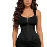 SOBNYD Waist Trainer adjustable Corset for Women Tummy Control Sport Workout Colombian Shaper with Zipper Wireless Bras Push Up FallFreshness FallFreshness Fit Shapewear SpringStatements Stretchy Womenswear