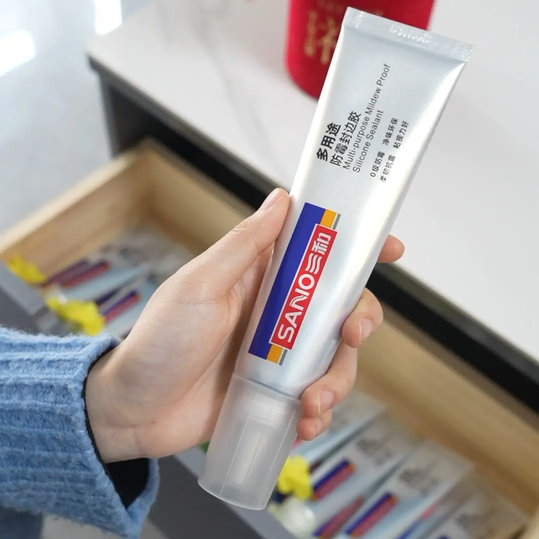Kitchen Bathroom Mold-Resistant Sealing Strip, Eco-Friendly No Odor, Sink Bathtub Invisible Waterproof Sealant, Door Window Baseboard Joint Filler