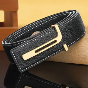 5 inch Wide Men's Inner Wear Style Genuine Leather Belt Girdles for Enhanced Support
