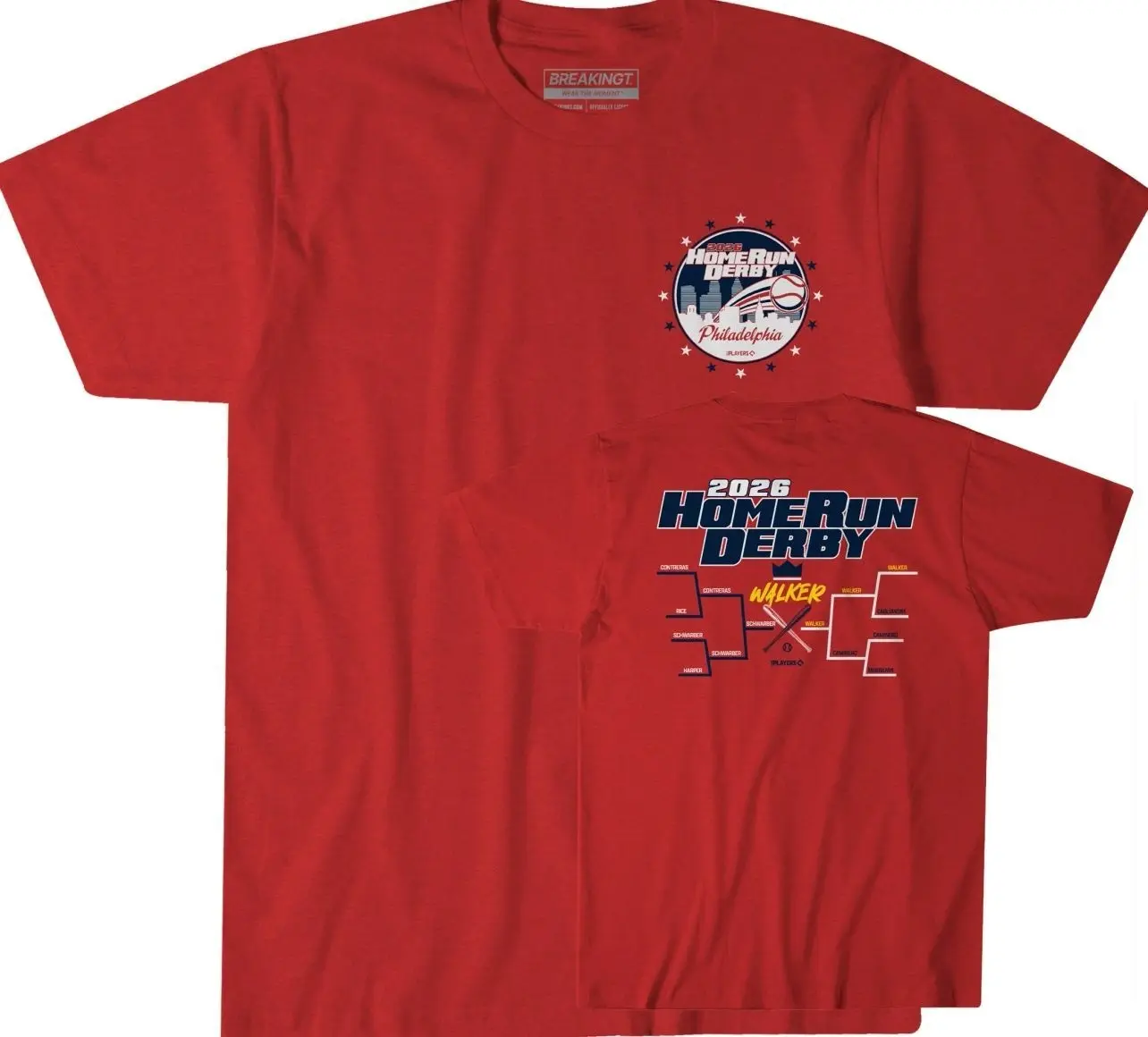 Home Run Derby Bracket Shirt, Unisex Men & Women, Trendy Streatwear Gift, Cotton