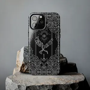 Bloodborne Phone Case, Hunter’s Mark Gothic Case, Dark Fantasy Game Merch, Bloodborne iPhone Case Gif