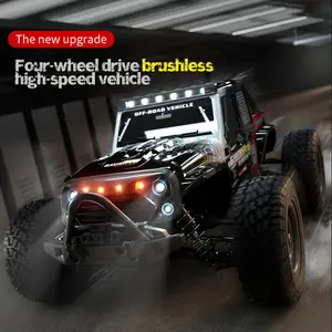4WD Brushless High-Speed RC Car , 1:16 Scale, 70KM/H Powerful Off-Road Vehicle , Perfect Birthday, Christmas, Halloween Toy Gift racing  toys brushless four-wheel drive