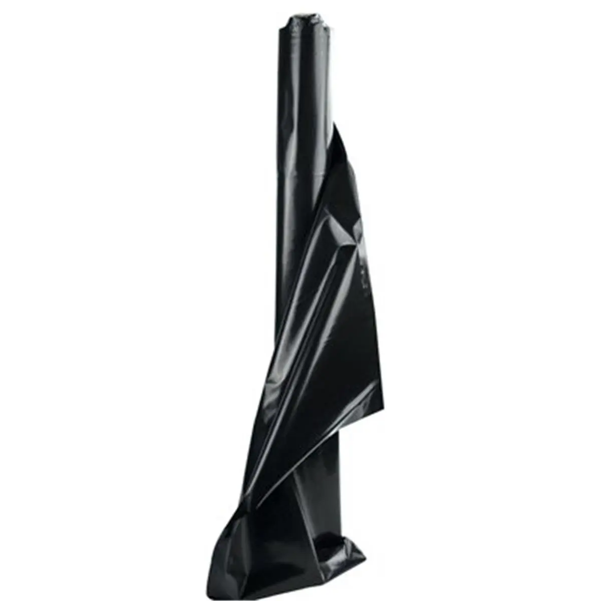 Warp Brothers Extra Heavy-Duty Black Poly Material Cover, 14x100 ft, 6 ml, Abrasion-Resistant, Tear-Resistant, Outdoor Use for Concrete Surfaces