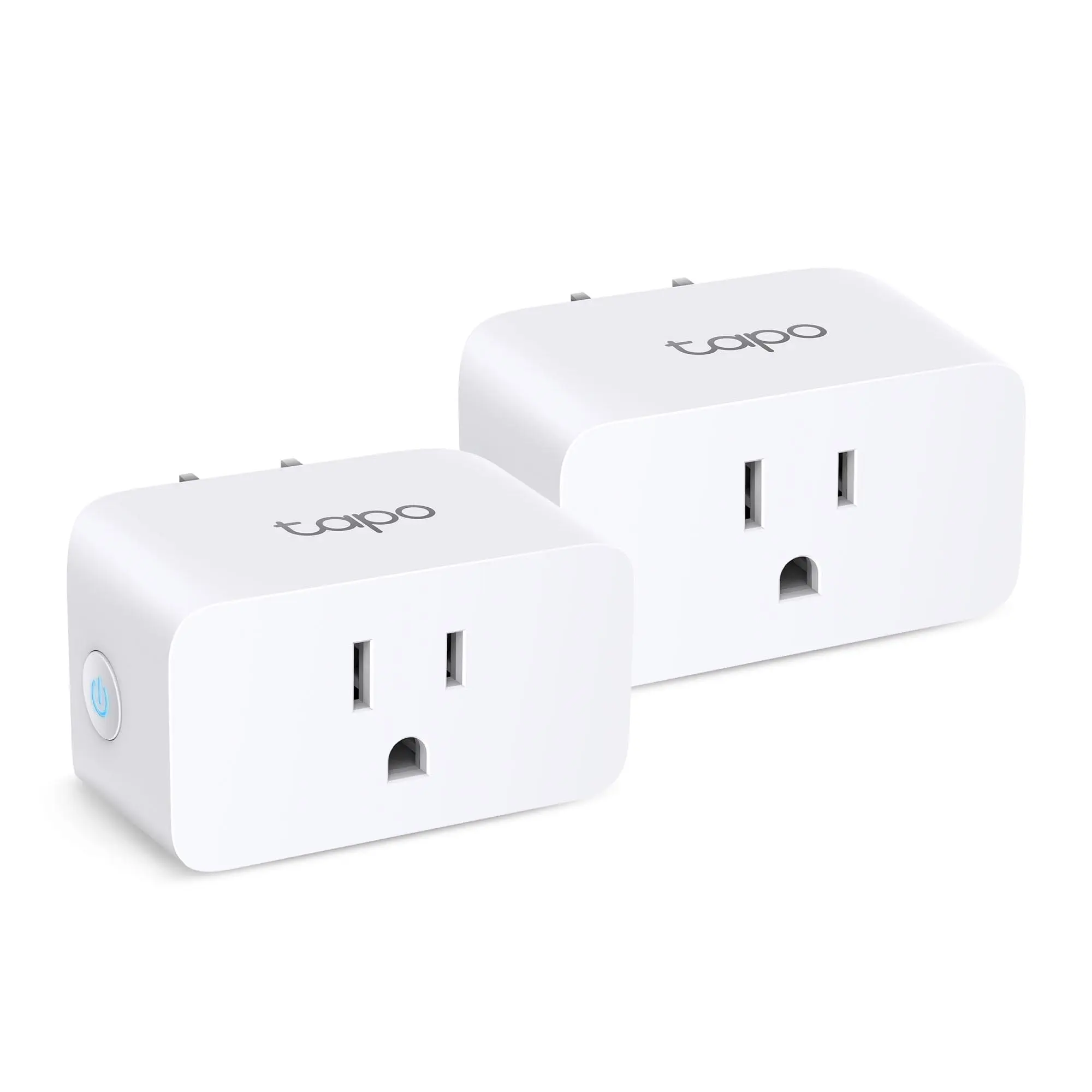 TP-Link & Tapo P110M (2-Pack) | Matter-Certified Mini Smart Plug with Energy Monitoring, Works with Alexa, Google, Siri & SmartThings, 15 A, UL Listed, Remote & Voice Control, Schedules, Away Mode – White  #SummerWins #DealsForYouDays