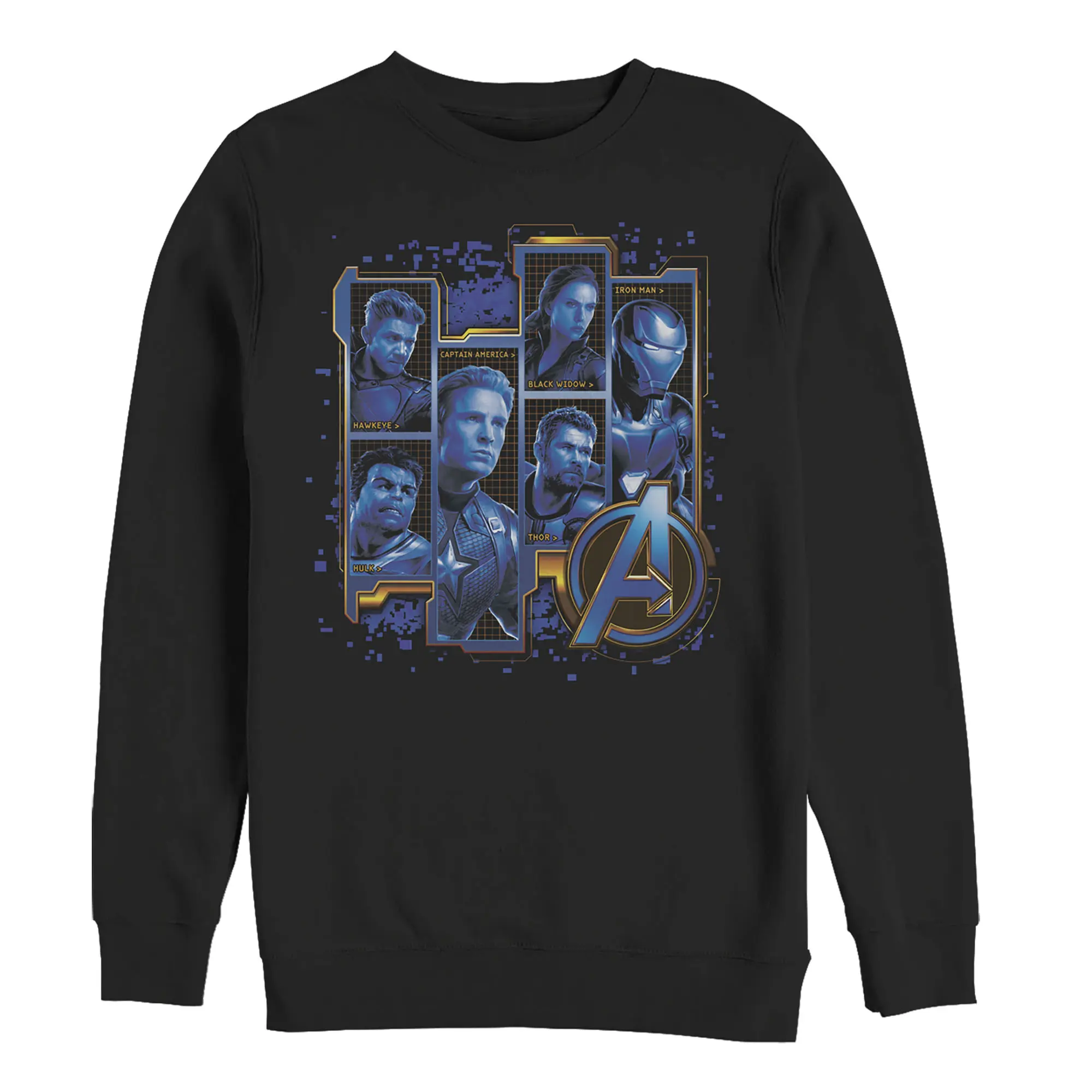 Men's Marvel Avengers: Endgame Hero Tech Frames Sweatshirt