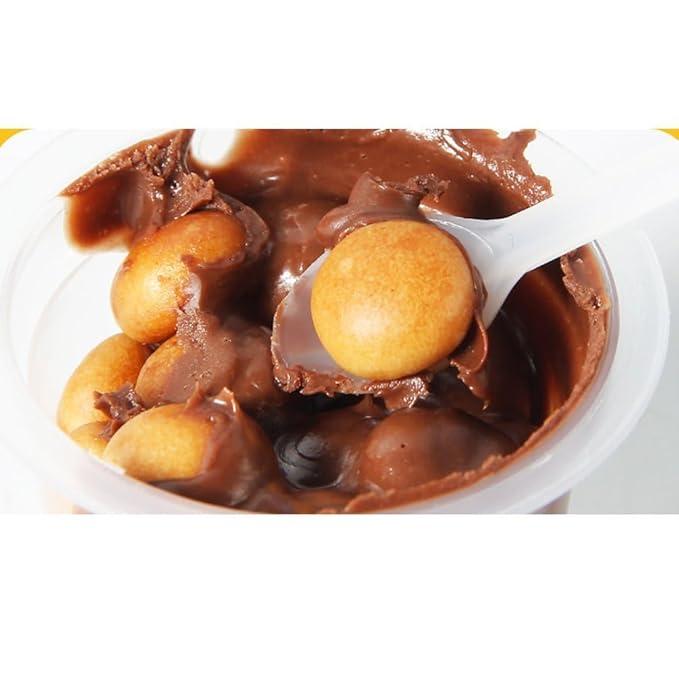 Planet Cup - Chocolate Sauce Biscuit Balls, Cocoa Butter with Cookie Balls,Sweet Biscuits In Milk Chocolate Cream, Nostalgic Snack Cooky(360g)