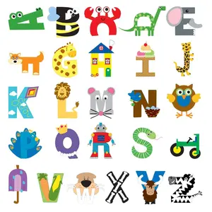 Uppercase Letters Educational Craft Kits - 312 Pc.