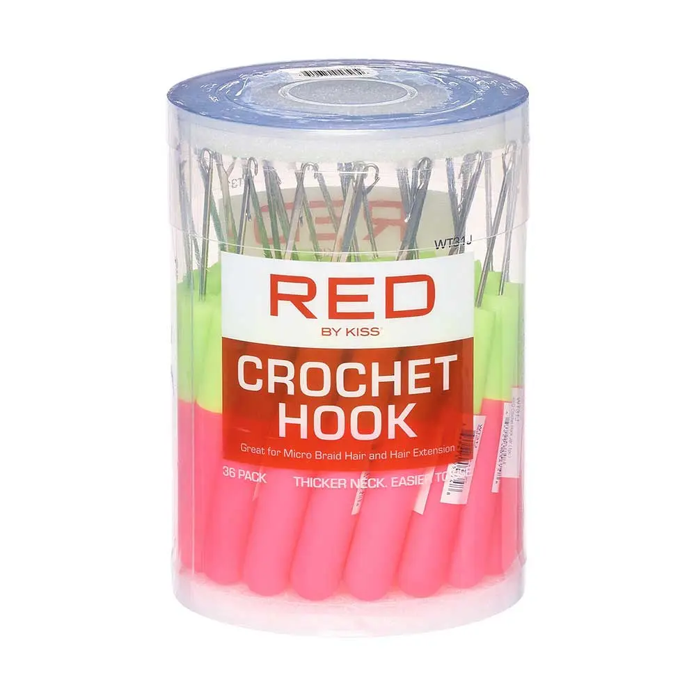 RED by KISS Crochet Hook Jar (36pcs) RED by KISS Crochet Hook Jar (36pcs)