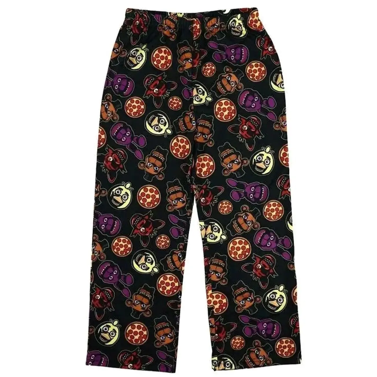 Five Nights at Freddy's Pajama Pants, Fun Sleepwear for Horror Game Fans, Spooky Gamer PJs with All-Over Character Print, Pajamas Loose Fit Sleepwear Pants Cozy