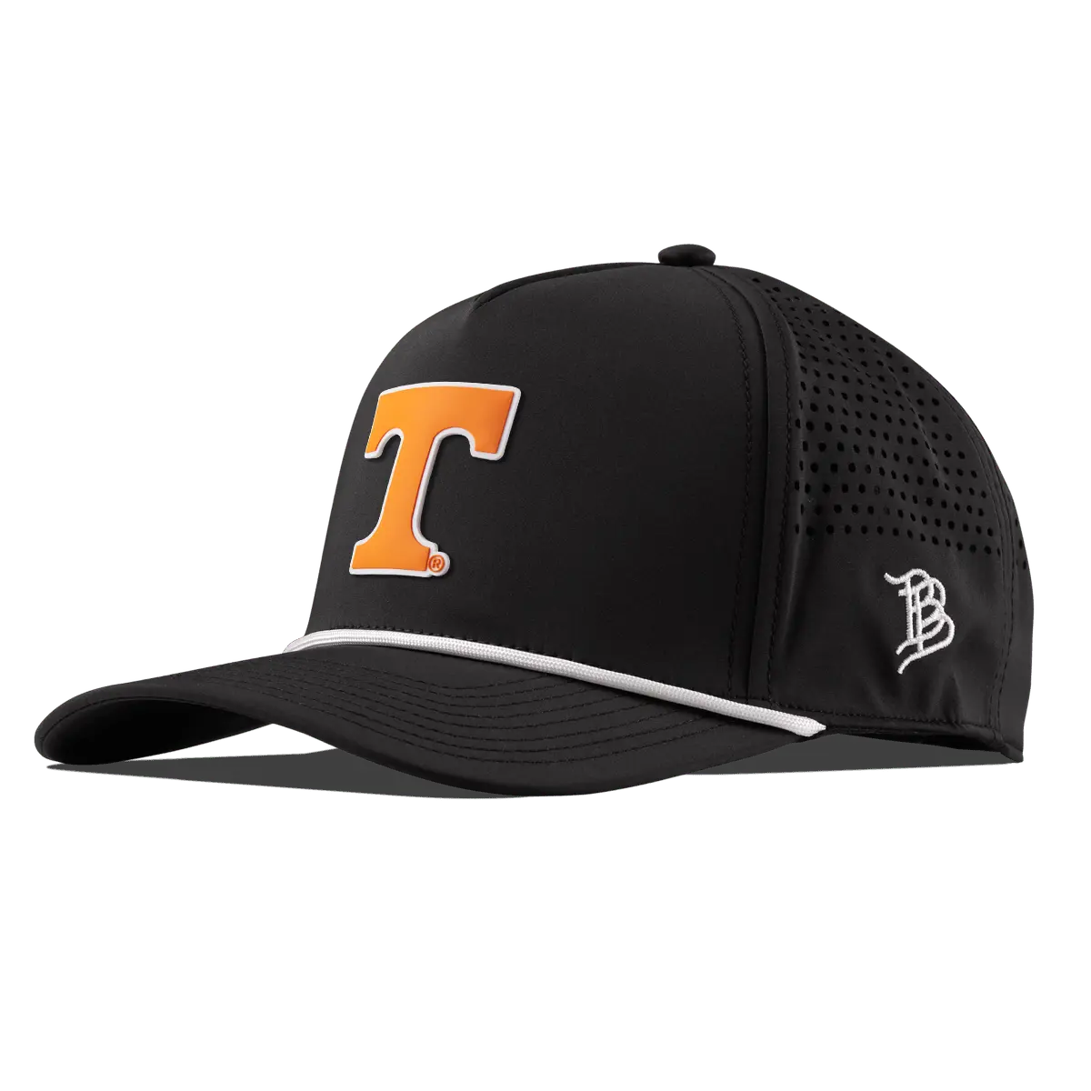 Branded Bills University of Tennessee "Tennessee Block" Curved 5-Panel Rope Streetwear Hat, Casual Baseball Cap, Trendy, Hand Wash Only