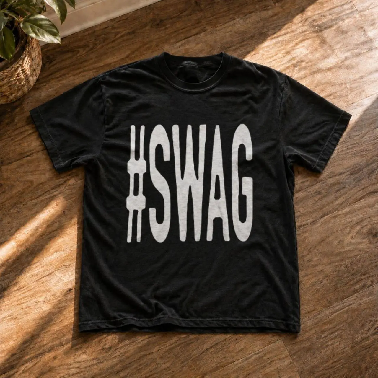 SWAG Graphic Tee Black Unisex #swagtee #graphictee #blacktee #streetweartee #unisexshirt