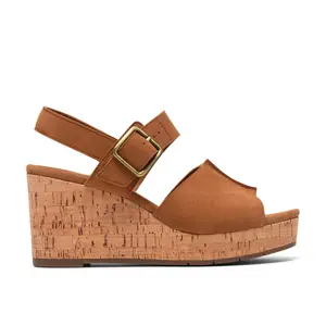 Clarks Womens Sabina Dream Wedge Sandals