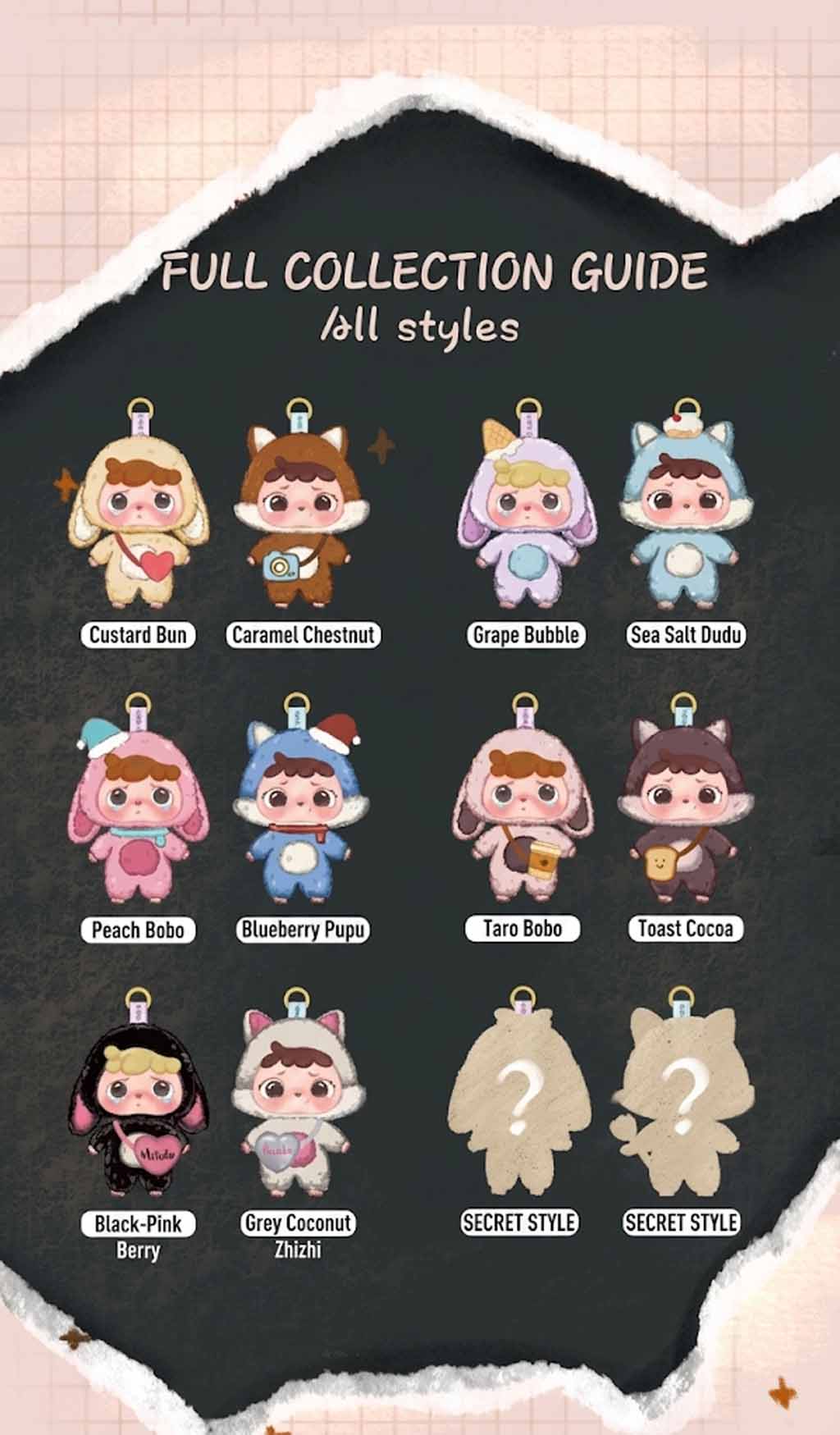 Baby Three Mitu Tu-Hu-La-La Blind Box Plush Toy Cute and Trendy Figure Creative Gift Collectible Decoration, Adorable Doll, Soothing Desktop Ornament