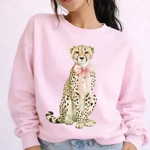 Bougie Leopard clear film screen print