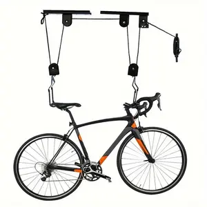 Ceiling Bike Hoist – Overhead Bicycle Storage Lift for Garage & Home