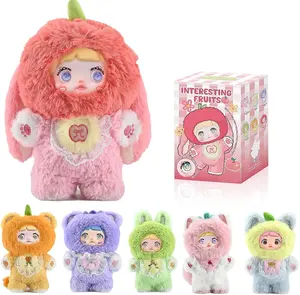 Nommi V3 Interesting Fruits Series Plush Dolls, Kawaii Plush Stuffed Animal Blind Box,Handbag Keychain Stuffed Animal Girls Birthday Gift Adorable Kawaii Surprise Toy Collectible Figure Ultra Soft Plush Perfect for Teens & Kids