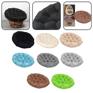 Swing Hanging Basket Seat Round Cushion Soft Filling Cotton Rattan Egg Chair Pad Indoor Outdoor Patio Garden Relax Sofa Cushion