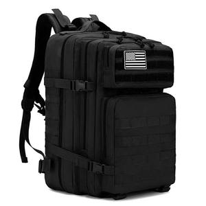 45l tactical sports backpack, molle army assault pack, 3 day assault pack, hiking backpack, durable outdoor equipment backpack for camping, survival, ultimate travel backpack