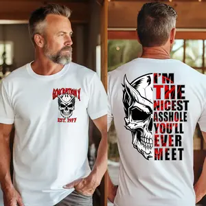 Personalization Year Gen X T Shirt,I'm The Nicest ASS You'll Ever Meet Shirt, Gen X 1965-1980 T Shirt, , Generation X T-shirt For Women For Men