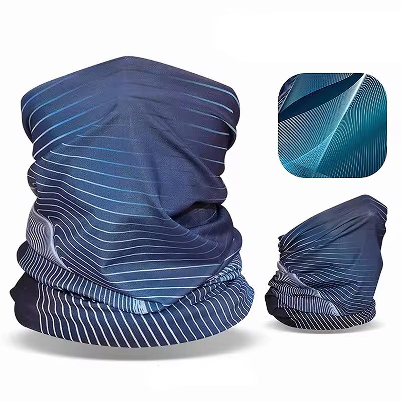 Outdoor Mountaineering Scarf Ice Silk Sunscreen Face Mask Bandana Unisex Scarf for Outdoor Fishing Biking