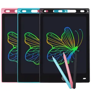 8.5in LCD Writing Tablet for Kids, Handy Pressure-Sense Rainbow Lines Doodle Board with LCD Screen, Erase Button, Colorful Stylus, School Educational Arts & Crafts Toy, Toddler Gifts, Cool Gifts for Kids Aged 1-3