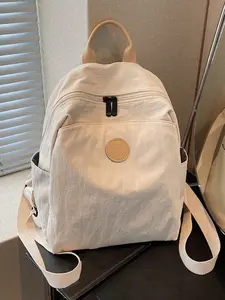 Fashion  simplicity  leisure and versatile backpacks,  niche design  light luxury  minimalist commuting bags, personality lazy daily commuting backpacks, suitable for daily travel, shopping and so on, Lightweight Casual Daypack