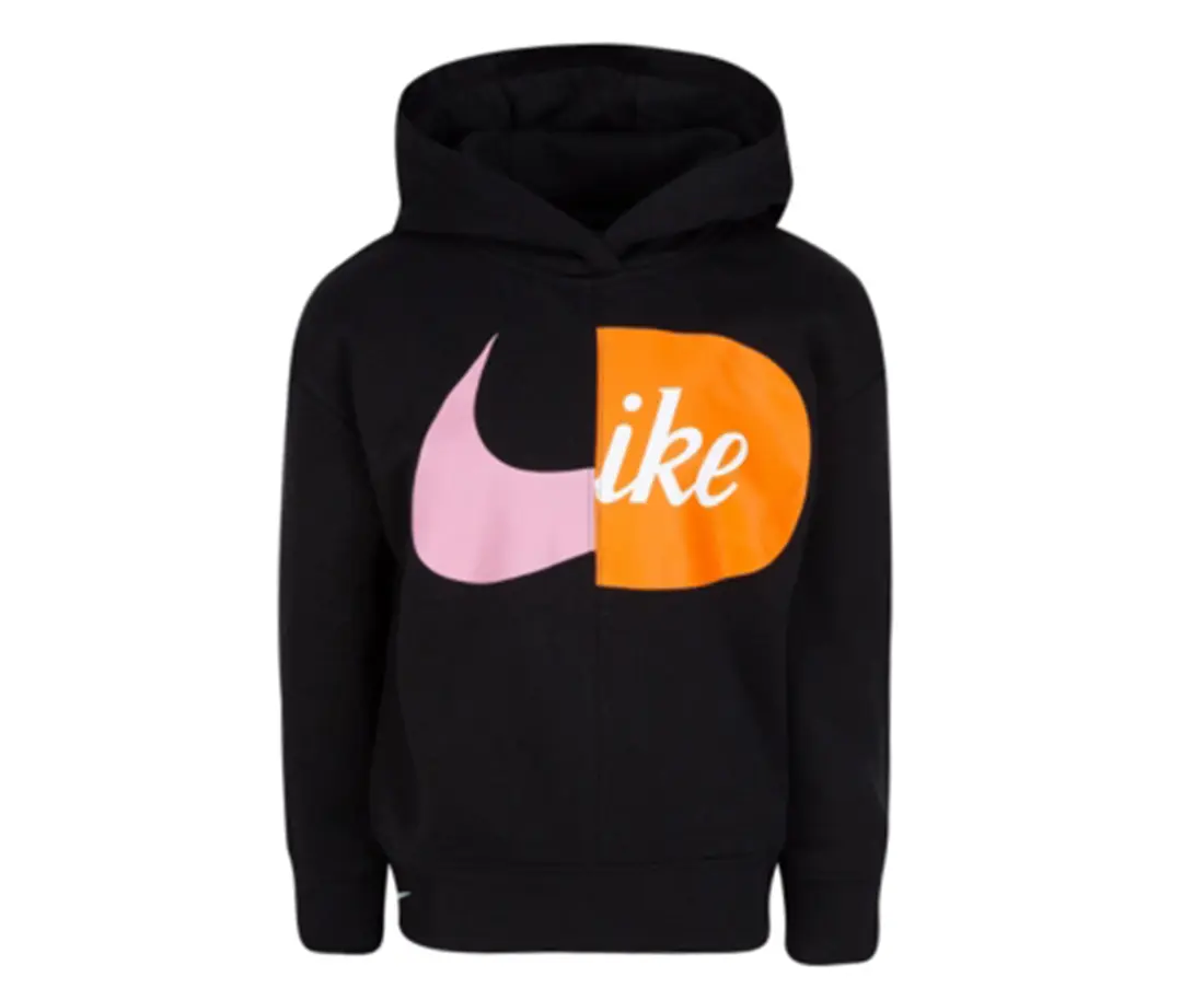 Nike Little Just Do It Fleece Girls Active Hoodies, Active Fit, Kids Sizes, Kids Clothing Girls, Athletic, Hoodie/Jumper