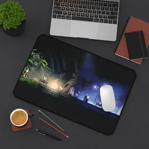 [Sale up to 50%] [Free Ship] Hollow Knight Silksong Bench Rest Desk Mat, High-Quality Desk Mat, Silksong Merch, Gaming Desk Mat, Long Mouse Pad, Unique Gift for Gamers