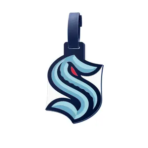 Seattle Kraken Jumbo Luggage Tag Primary Seattle Kraken Jumbo Luggage Tag Primary