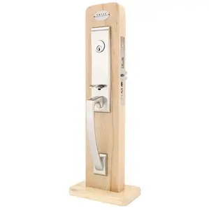 Emtek F20334450HTLH Entryset , F20 , Artemis Mortise , 2-1/2 Backset , Hampton Knob , LH