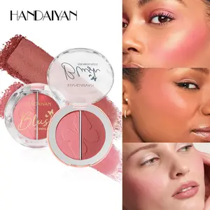 Handaiyan Blush Pure Mineral Palette - Full Size with Bronzer, Blush, 2 Highlighters - Includes Bronzer, Blush, 2 Highlighters