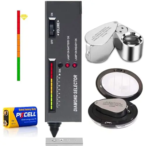 Diamond Tester+Magnifying