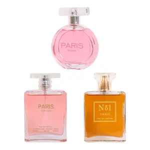 Trio Bundle Perfume for Paris Women, Paris for Her and No 1 Paris Eau de Parfum 100ml 3.4fl oz