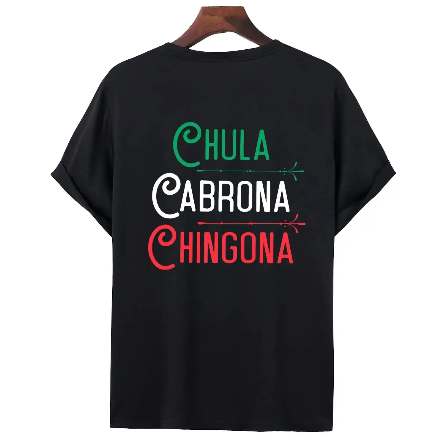 Men's Fitted Mexican Chola Chingona Pullover Hoodie - Menswear Long Sleeve Graphic Print Streetwear, Baddie Aesthetic Aztec Latino Cultural Tops, Machine Washable All Seasons Sports & Outdoor Sweatshirts for Gym Outdoors, Casual