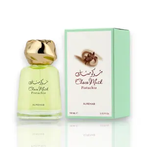 Al Rehab | Choco Musk | Pistachio | Eau De Parfum | Unisex Fragrance | 100 ML | Toffee - Peach & Raspberry
