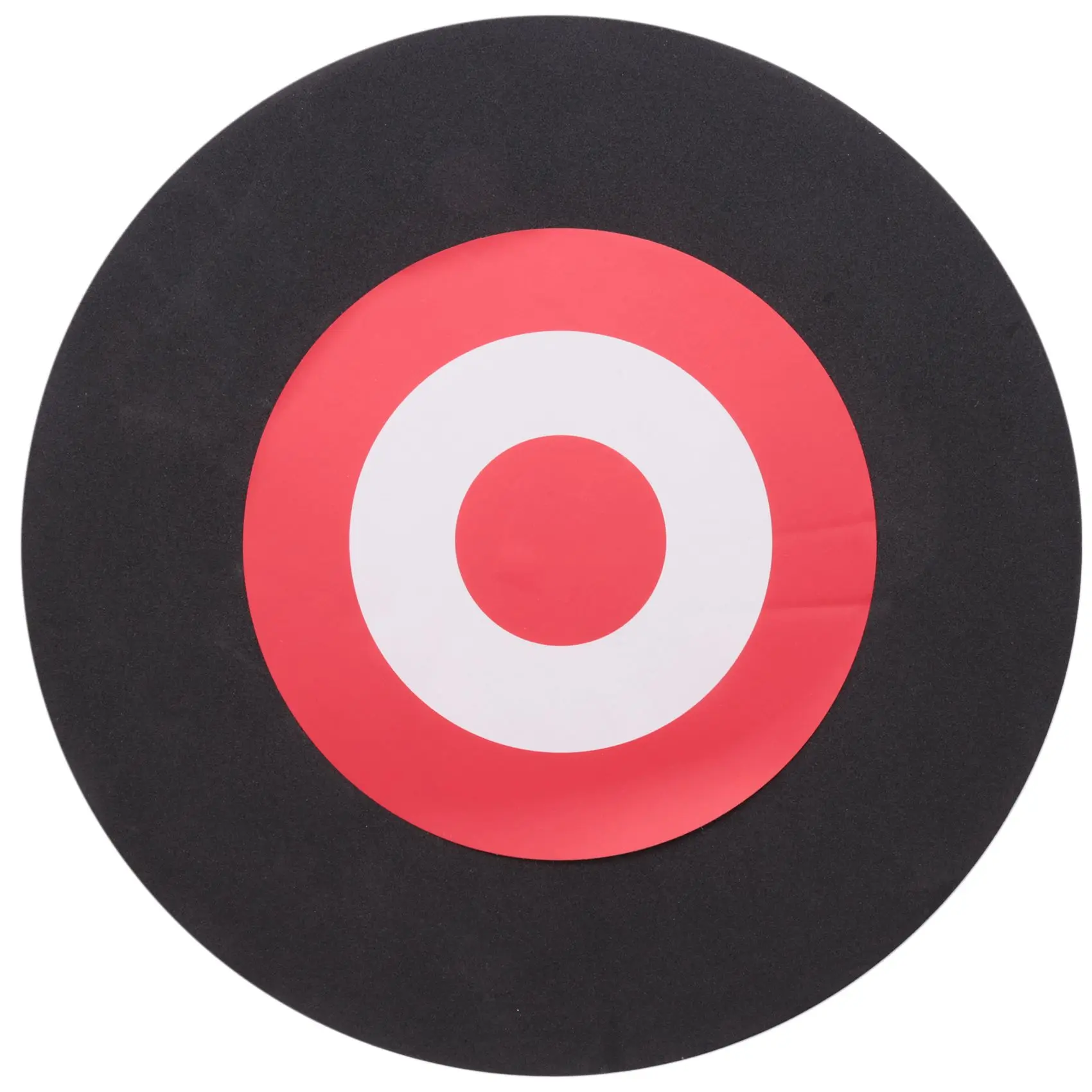 25x3cm Self-Healing EVA Foam Archery Target, Black+Red, for Outdoor & Indoor/Outdoor Bow Hunting Practice, Car Interior Stowing & Tidying Accessory