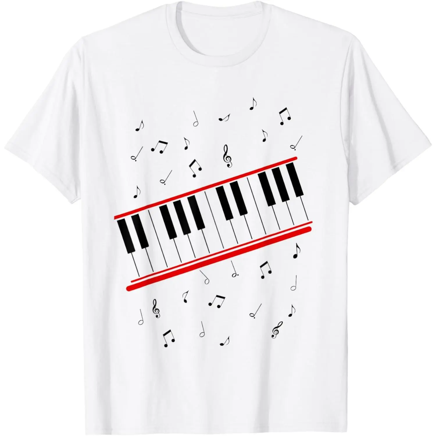 Piano Beat it Music Cosplay T-Shirt
