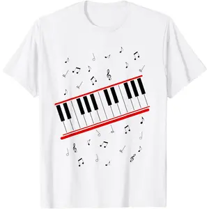 Piano Beat it Music Cosplay T-Shirt