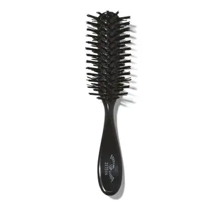 Brush Strokes 7 Row Nylon Styler Brush, Firm Bristles, Eliminates Frizz, Smooths Waves